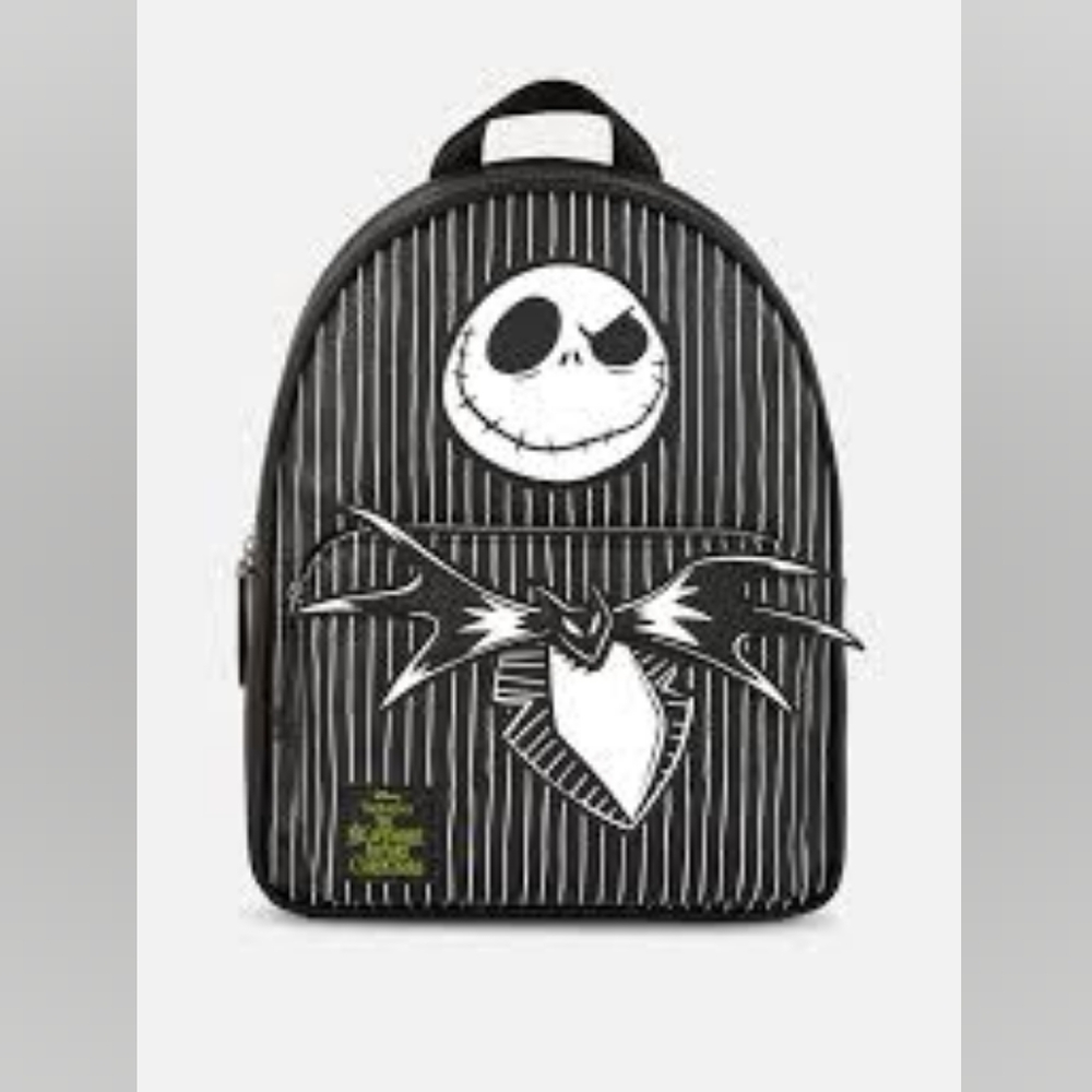 Nightmare before Christmas Jack Skellington medium sized Backpack by Primark NWT